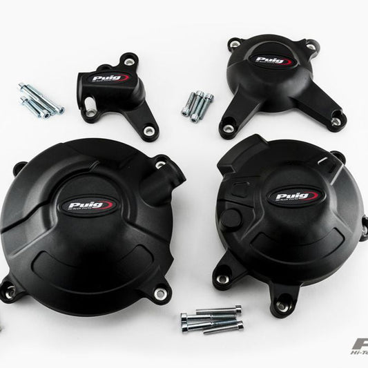 Engine cover set 4-delig Puig Yamaha MT-09 / Tracer 900 / Niken