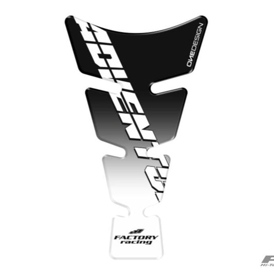 Tankpad zwart / transparant met KTM Adventure logo