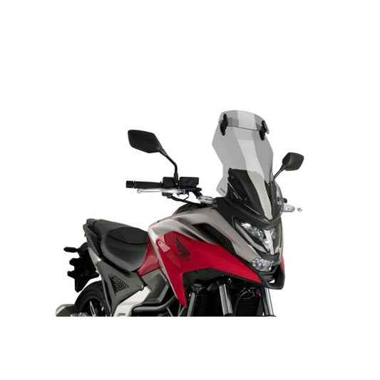 Vervangingsruit touring met opzetruitje licht getint Puig Honda NC750X '21-