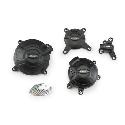 Engine cover set 4-delig kant Puig Yamaha MT-09 / XSR900