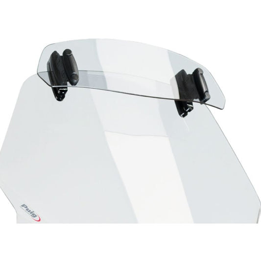 Opzetruit transparant model Clip-On Puig (klemmen) 325x102mm