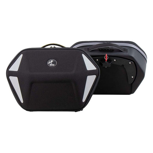 Tassenset Royster NEO zwart C-Bow Hepco&Becker