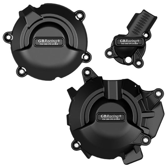 GB-Racing engine cover set KTM 790 Duke (koppeling, dynamo en waterpomp cover)