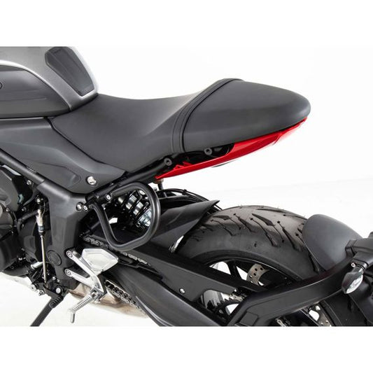 Valbeugel antraciet achterzijde Hepco&Becker Triumph Trident 660 '21-