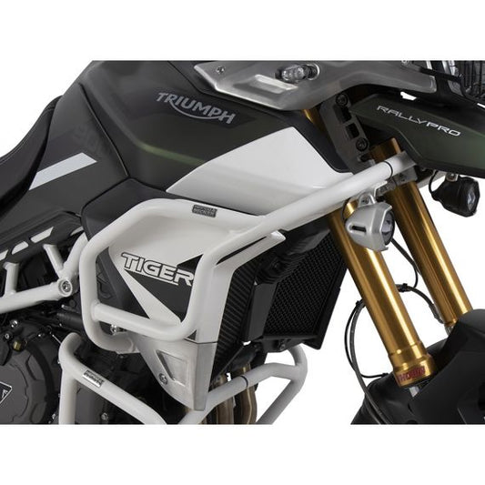 Tank valbeugel wit (tankguard) Triumph Tiger 900 Rally / GT / PRO '20-23
