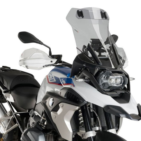 Vervangingsruit touring met opzetruitje licht getint Puig BMW R1200/1250GS / ADV '13-23