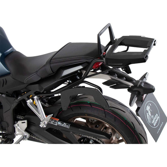 Topdrager zwart Alurack Hepco&Becker Honda CB650R '21-