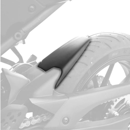 Achterspatbord verlenger mat zwart voor het originele spatbord Yamaha MT-07 '13-'17 / XSR700 '16-'21