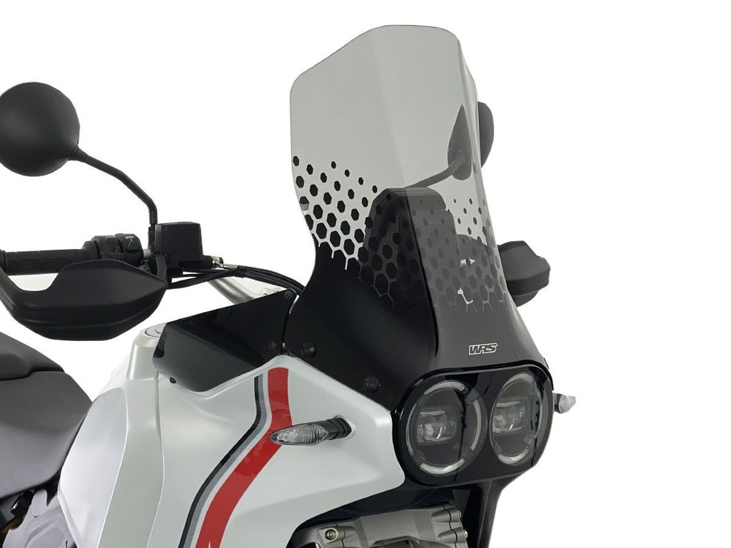 Vervangingsruit Caponord WRS Ducati Desert X '22- licht getint