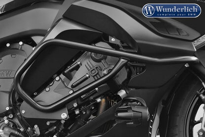 Engine protection bar set BMW K1600B/Grand America/GT/GTL - black Wunderlich