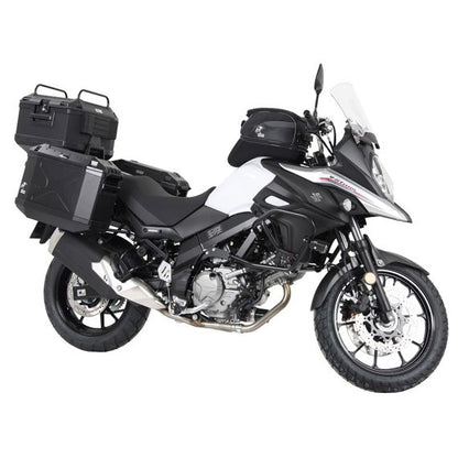 Carterplaat zwart aluminium Hepco&Becker Suzuki DL650 / XT '17-