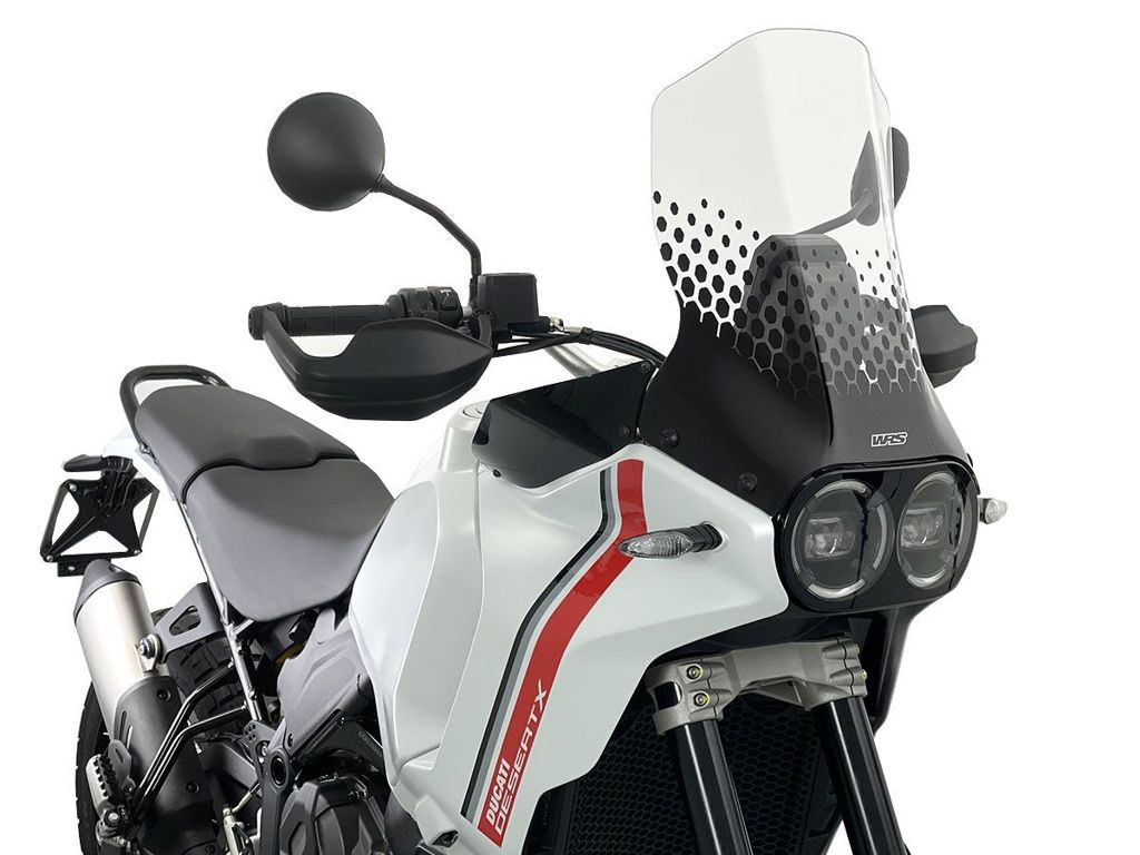 Vervangingsruit Caponord WRS Ducati Desert X '22- transparant