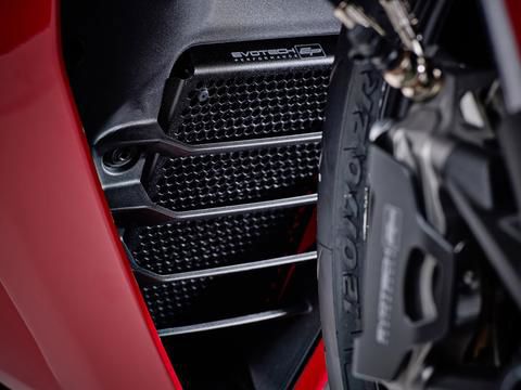 Radiator/oliekoeler cover set Evotech Performance Ducati Supersport 950 '21-
