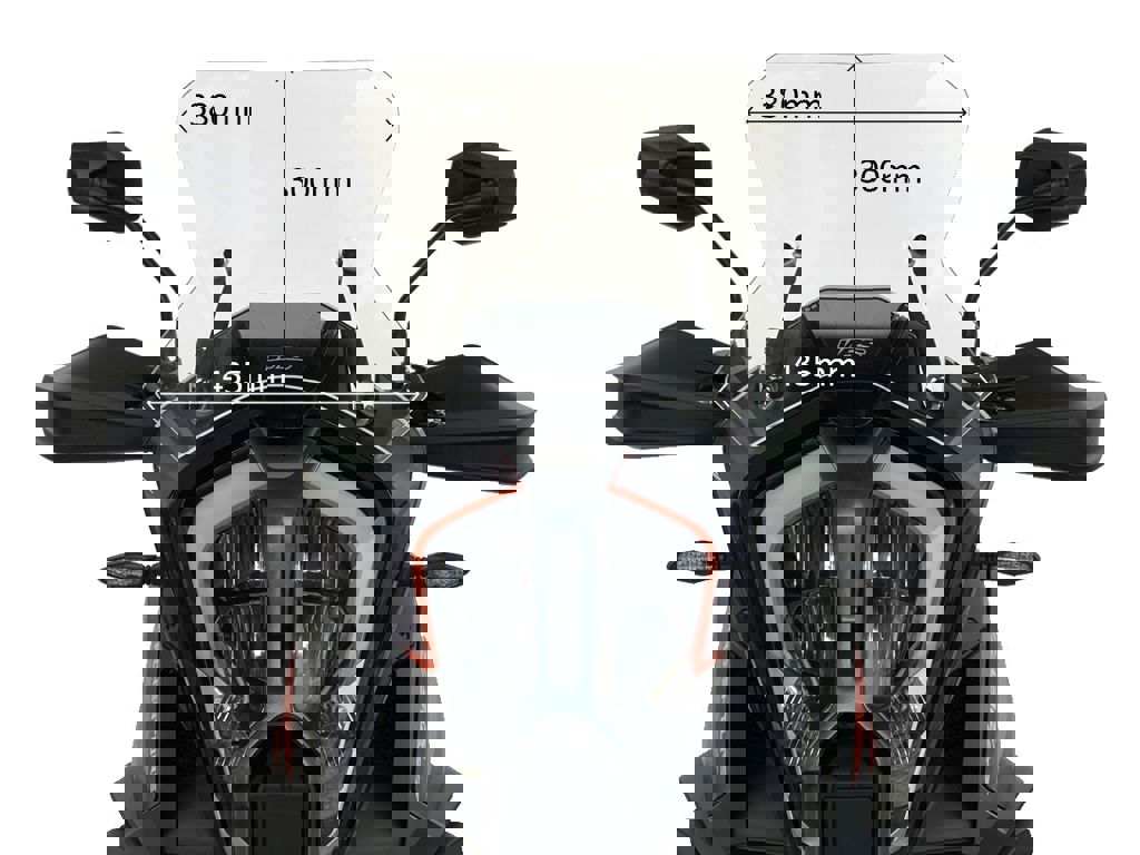 Vervangingsruit Touring WRS KTM 1290 Super Adventure R / S '21- transparant