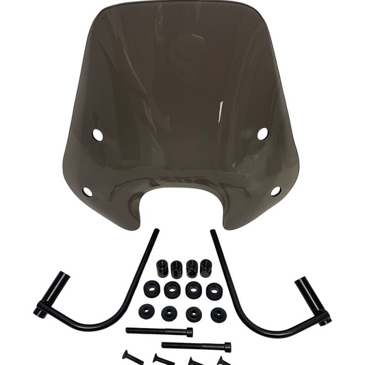 Windscherm Laag Smoke | Piaggio Zip