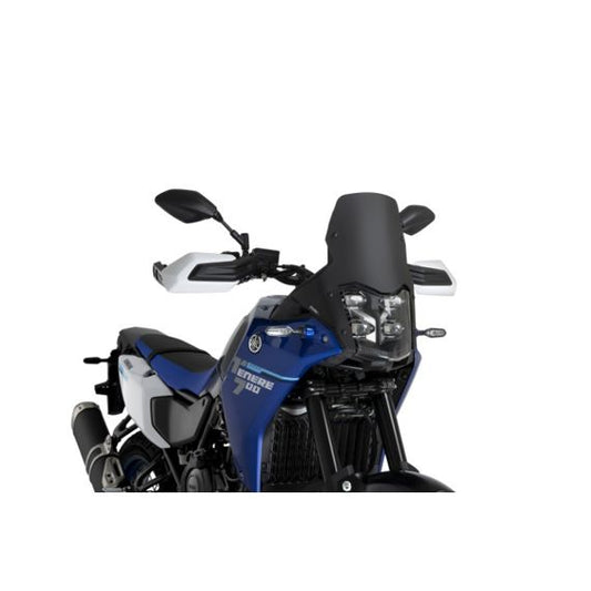 Windscherm Sport – Matzwart (Yamaha Ténéré 700 2025)