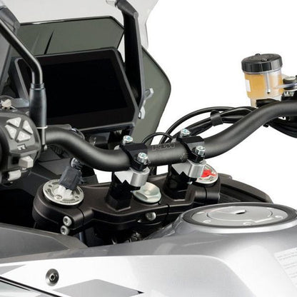 Stuurverhogers 30mm zilver Puig BMW R1200GS / R1250GS / Adventure
