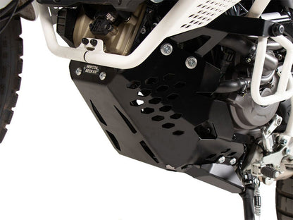 Carterplaat aluminium zwart Hepco&Becker Ducati Desert X '22-