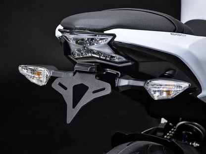 Kentekenplaathouder Evotech Performance Kawasaki Z650 '17-