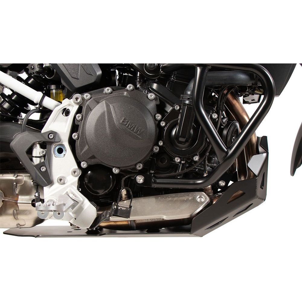 Carterplaat zwart aluminium Hepco&Becker BMW F800GS '24-