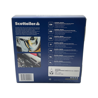 Scottoiler kettingsmeersysteem Bio olie