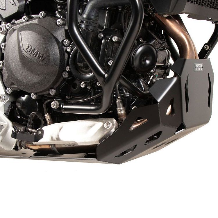 Carterplaat zwart aluminium Hepco&Becker BMW F900GS '24-