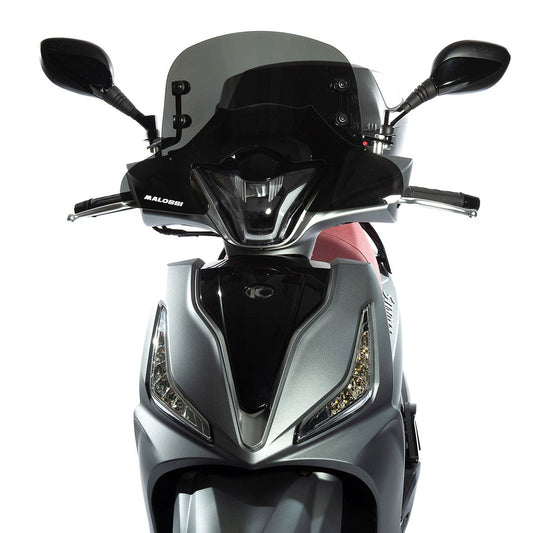 dark smoke sport screen - width 495 x height 315 x thickness 3 mm