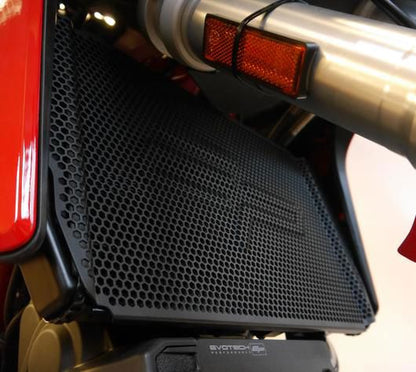 Radiator/oliekoeler cover set zwart Evotech Performance Ducati Multistrada V2 '22-