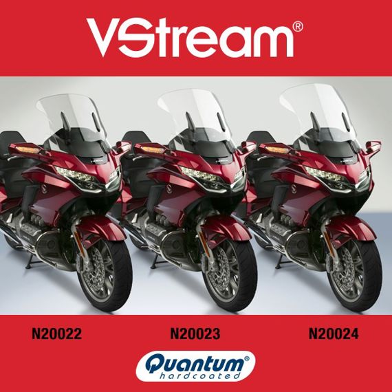 Vervangingsruit National Cycle VStream medium transparant Honda GL1800 Gold Wing '18-