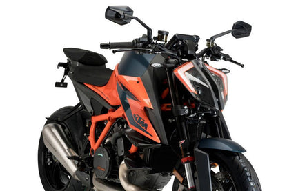 Side Spoiler Downforce van Puig voor de KTM 1290 Superduke R '20- -zwart