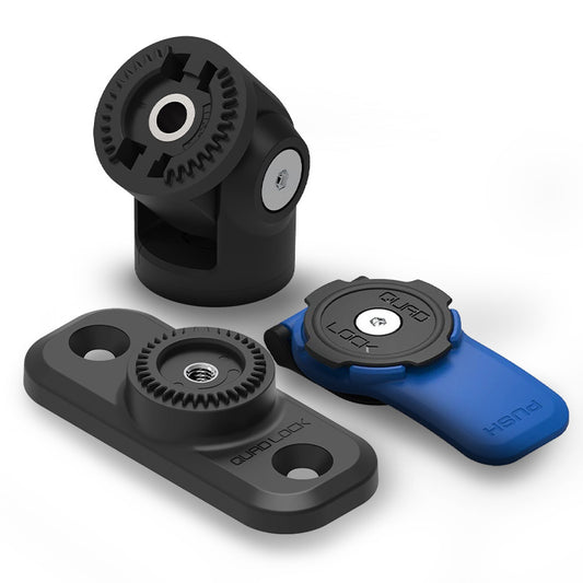 QUAD LOCK 360 Scooter Mounting Kit - Basis/Adapter/Hoofd