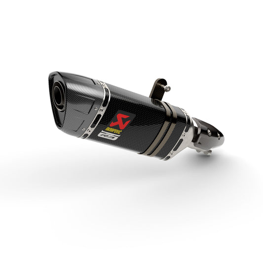 Slip-on uitlaatdemper van carbon