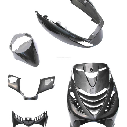 Kappenset Porsche Agate Grey | Piaggio ZIP 2000/SP Modellen