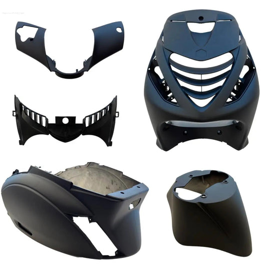 Kappenset Mat Zwart | Piaggio ZIP 2000/SP Modellen