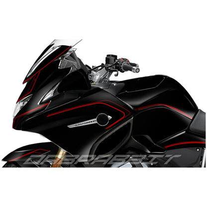 BMW R 1200/1250 RT stickerset M Red