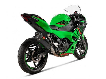 AKRAPOVIC CARBON EXHAUST SILENCER KAWASAKI NINJA 500 / Z 500 2024