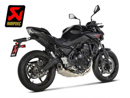 AKRAPOVIC COMPLETE EXHAUST TITANIUM KAWASAKI Z 650 2017-2024