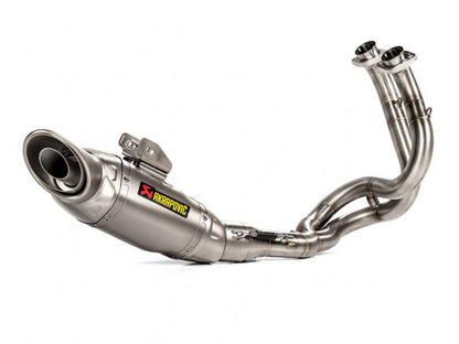 AKRAPOVIC COMPLETE EXHAUST TITANIUM KAWASAKI Z 650 2017-2024