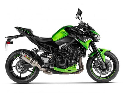 AKRAPOVIC EXHAUST SILENCER TITANIUM KAWASAKI Z 900 2020-2024 APPROVED