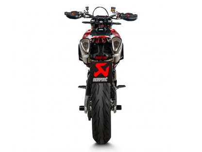 AKRAPOVIC PAIR OF SLIP ON TITANIUM SILENCER DUCATI HYPERMOTARD 698 MONO / RVE 2024