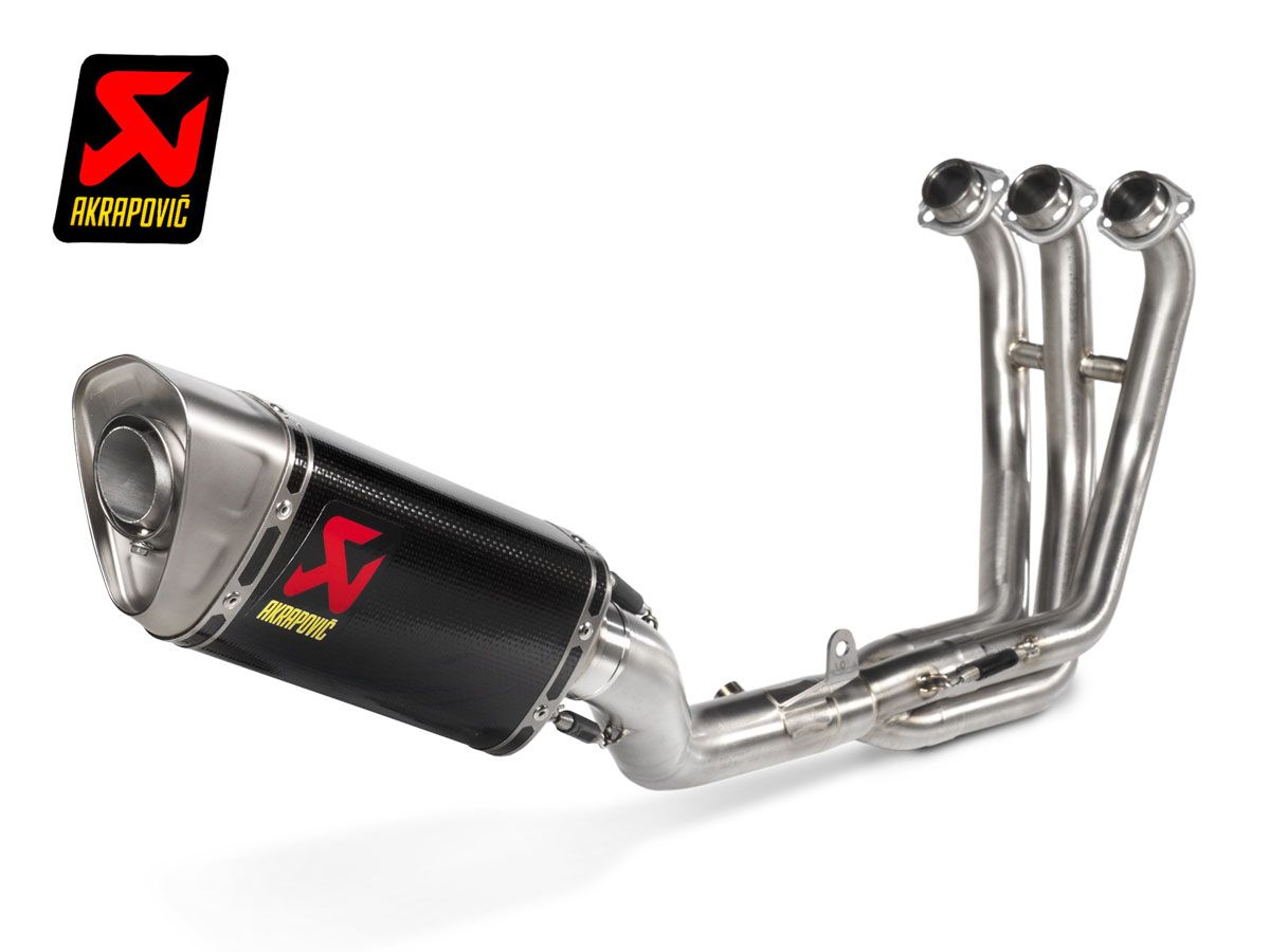 AKRAPOVIC RACING CARBON COMPLETE EXHAUST YAMAHA MT-09 / FZ-09 2021-2023