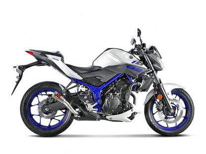 AKRAPOVIC SILENCER SLIP ON TITANIUM TROMBONCINO YAMAHA MT-03 2016-21 RACING