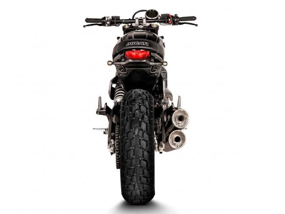 AKRAPOVIC STEEL SLIP ON SILENCER DUCATI SCRAMBLER URBAN/MOTARD/NIGHTSHIFT/ICON/DESERT 21-22