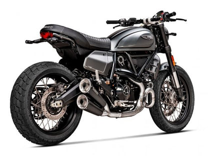 AKRAPOVIC TITANIUM OPTIONAL HEADER DUCATI SCRAMBLER URBAN/MOTARD/NIGHTSHIFT/ICON/DESERT 21-22