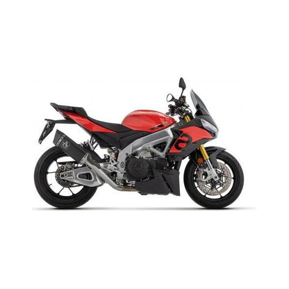 Arrow Dark Titanium-Titanium "Pista" Demper voor Aprilia Tuono V4 1100 2021-2024