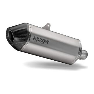 MIVV SPEED EDGE STEEL BLACK SILENCER APRILIA TUAREG 660 2022-2024