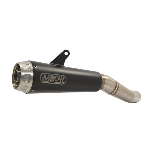 ARROW UITLAAT PRO RACE SLIP-ON STEEL DARK APPROVED FOR HONDA XADV 750 2017>2020