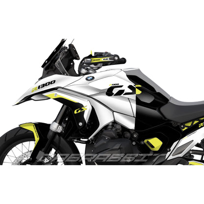 BMW R1300GS stickerset pack wit-fluo
