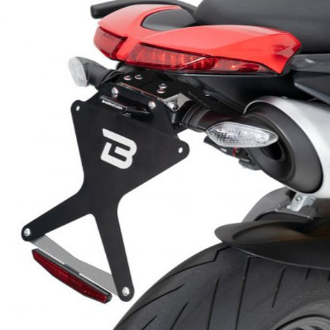 BARRACUDA LICENCE PLATE KIT FOR ORIGINAL INDICATORS DUCATI HYPERMOTARD 950 20-21