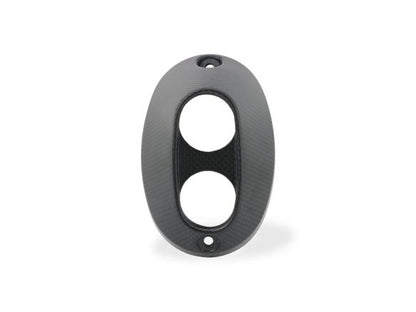 CNC RACING OPAQUE CARBON MUFFLER END CAP COVER DUCATI DESERT X 2022-2023